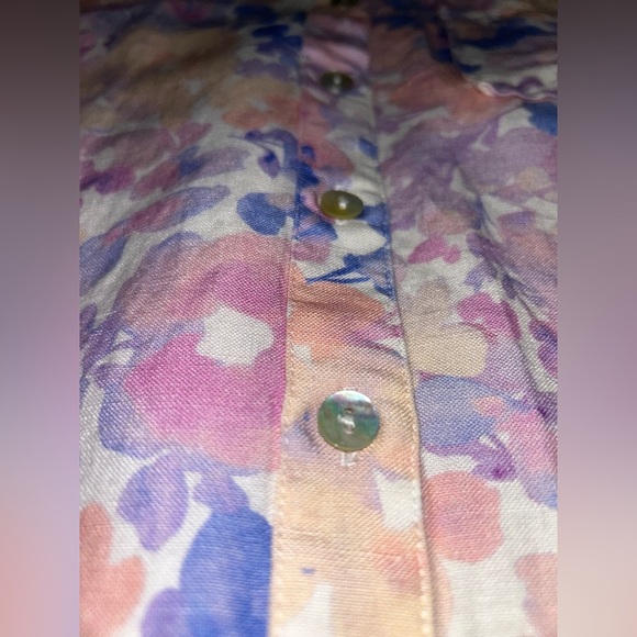 CLOTH & STONE Surf Shirt in blue and pink shades - Picture 10 of 12